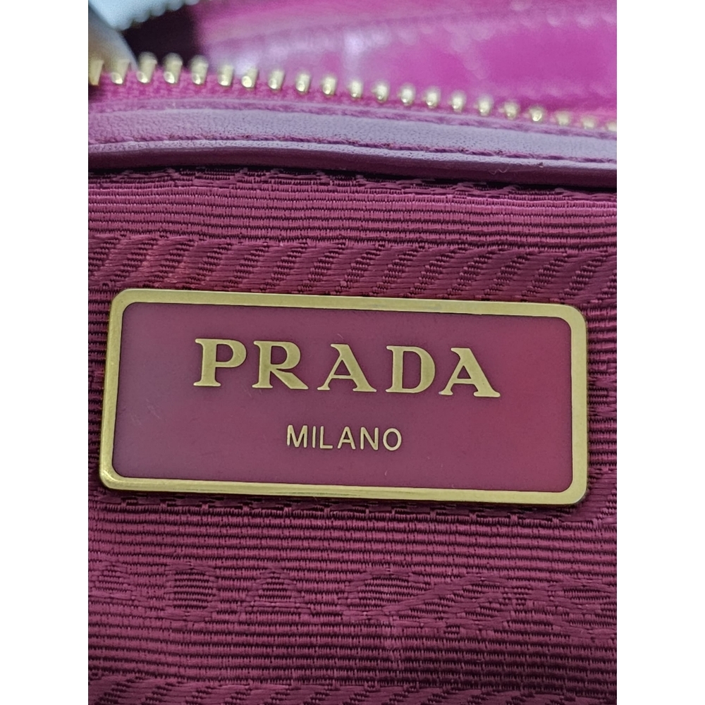Prada Bauletto Baguettes Nylon Bag Pink - Picture 5 of 13
